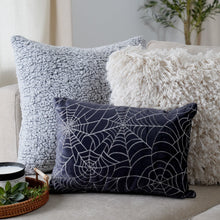 Load image into Gallery viewer, Spiderweb All Over Decorative Pillow
