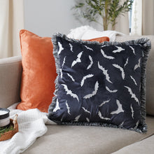 Carregar imagem no visualizador da galeria, Swarm Of Bats Decorative Pillow
