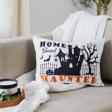 Load image into Gallery viewer, Sweet Haunted Home LED Decorative Pillow
