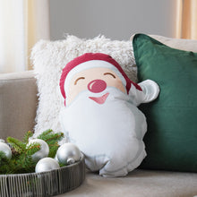 Load image into Gallery viewer, Santa Smile Decorative Pillow
