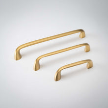 Load image into Gallery viewer, Twist, Solid Brass Cabinet Pulls
