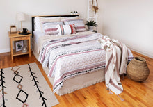 Load image into Gallery viewer, Southwest Stripe Reversible 3 Piece Quilt Set
