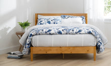 Load image into Gallery viewer, Drew Stripe Silver-Infused Antimicrobial Comforter 5 Piece Set
