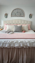 Load image into Gallery viewer, Ella Ruffle Lace 3 Piece Comforter Set
