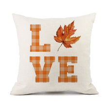 Load image into Gallery viewer, Fall Plaid Cushion Covers
