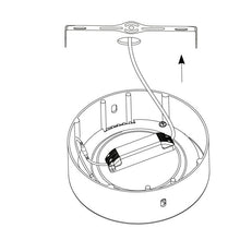 Carregar imagem no visualizador da galeria, Round LED Surface Mount Downlights with Multiple CCT Options - Available in 4 Sizes and ETL/Energy Star Certified - Perfect for Residential and Commercial Spaces
