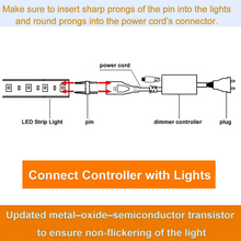 Carregar imagem no visualizador da galeria, LED Dimmer for ProSelect Strip - 110V 6x10mm LEDs - LED Strip Light Controller
