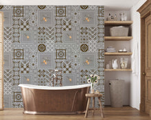 Carregar imagem no visualizador da galeria, Meena Wallpaper by The Bright Leaf Design
