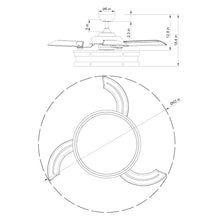 Carregar imagem no visualizador da galeria, 52&quot; Cochin Smart Fan with LED Light
