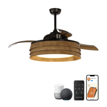 Cargar imagen en el visor de la galería, 52&quot; Lucknow Smart Fan with LED Light
