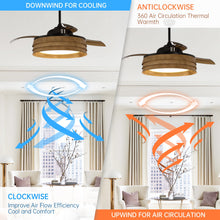 Cargar imagen en el visor de la galería, 52&quot; Lucknow Smart Fan with LED Light
