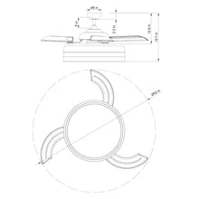 Carregar imagem no visualizador da galeria, 52&quot; Lucknow Smart Fan with LED Light
