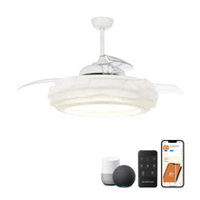 Cargar imagen en el visor de la galería, 52&quot; Jaipur Smart Fan with LED Light
