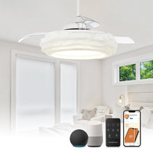 Cargar imagen en el visor de la galería, 52&quot; Jaipur Smart Fan with LED Light
