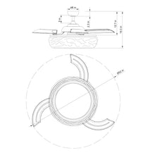 Cargar imagen en el visor de la galería, 52&quot; Jaipur Smart Fan with LED Light
