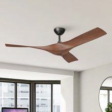 Carregar imagem no visualizador da galeria, 52&quot; Wesley Industrial DC Motor Downrod Mount Reversible Ceiling Fan with Remote Control
