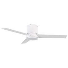 Load image into Gallery viewer, 48&quot; Flush Mount Ceiling Fan 3 Blades with LED Lighting and Remote Control
