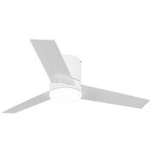 Carregar imagem no visualizador da galeria, 48&quot; Flush Mount Ceiling Fan 3 Blades with LED Lighting and Remote Control
