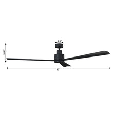 Load image into Gallery viewer, 52&quot; Zelda Industrial Ceiling Fan with Remote Control
