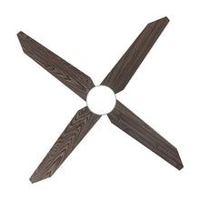 Cargar imagen en el visor de la galería, 52&quot; Ashby Industrial Satin Nickel DC Motor Ceiling Fan with LED Lighting and Remote Contro
