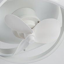 Carregar imagem no visualizador da galeria, Vaczon 13&quot; Flush Mount Caged Fan with Lignt and Remote Control
