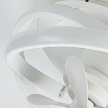 Carregar imagem no visualizador da galeria, Vaczon 13&quot; Flush Mount Caged Fan with Lignt and Remote Control
