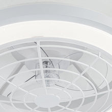 Cargar imagen en el visor de la galería, 20&quot; Ikon Modern DC Motor Flush Mount Reversible Ceiling Fan with Lighting and Remote Control
