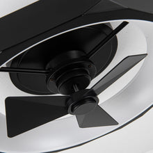 Cargar imagen en el visor de la galería, 19&quot; Britton Flush Mount Reversible Ceiling Fan with Remote Control
