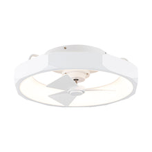 Load image into Gallery viewer, 19&quot; Britton Flush Mount Reversible Ceiling Fan with Remote Control
