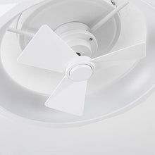 Cargar imagen en el visor de la galería, 19&quot; Britton Flush Mount Reversible Ceiling Fan with Remote Control
