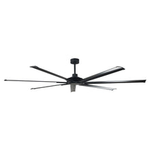 Cargar imagen en el visor de la galería, 84&quot; or 100&quot; Industrial Downrod Mount Ceiling Fan with Remote Control
