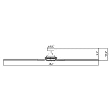 Carregar imagem no visualizador da galeria, 84&quot; or 100&quot; Industrial Downrod Mount Ceiling Fan with Remote Control
