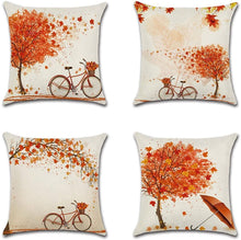 Load image into Gallery viewer, Falling Leaves Cushion Cover
