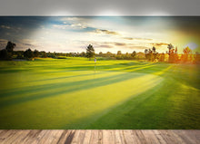 Cargar imagen en el visor de la galería, Golf Course Wallpaper. Sunset Over Golf Course. #6747
