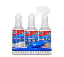 Load image into Gallery viewer, &quot;The Essentials&quot; Grout-eez Tile &amp; Grout Care Kit
