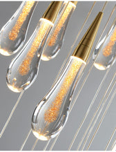 Load image into Gallery viewer, MIRODEMI® Orta San Giulio | Hanging Crystal Lamp for Living Room
