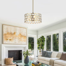 Load image into Gallery viewer, 13 Inch Modern Golden 3-Light Pendant Lighting for Living Room
