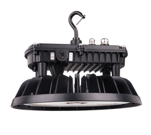 Cargar imagen en el visor de la galería, 310W Tunable UFO LED High Bay Light - Selectable Wattage (310W /270W/240W) &amp; CCT (4000K/5000K), 47,430 Lumens, 0-10V Dimmable - UL &amp; DLC 5.1 Certified
