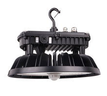 Cargar imagen en el visor de la galería, 310W Tunable UFO LED High Bay Light - Selectable Wattage (310W /270W/240W) &amp; CCT (4000K/5000K), 47,430 Lumens, 0-10V Dimmable - UL &amp; DLC 5.1 Certified
