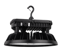 Cargar imagen en el visor de la galería, 310W Tunable UFO LED High Bay Light - Selectable Wattage (310W /270W/240W) &amp; CCT (4000K/5000K), 47,430 Lumens, 0-10V Dimmable - UL &amp; DLC 5.1 Certified
