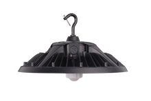 Carregar imagem no visualizador da galeria, 240W Tunable UFO LED High Bay Light - Selectable Wattage (240W /200W/180W) &amp; CCT (4000K/5000K), 36,240 Lumens, 0-10V Dimmable - UL &amp; DLC 5.1 Certified
