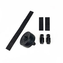 Cargar imagen en el visor de la galería, Barn Door Roller Floor Guide - Black
