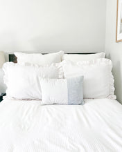 Load image into Gallery viewer, Ticking Stripe Bedspread Set
