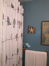 Cargar imagen en el visor de la galería, Rowley Birds Shower Curtain
