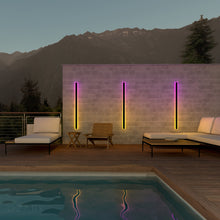 Carregar imagem no visualizador da galeria, Immense RGB Linear Minimalist Outdoor Wall Lamp
