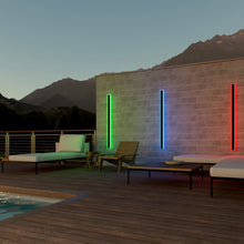 Carregar imagem no visualizador da galeria, Immense RGB Linear Minimalist Outdoor Wall Lamp
