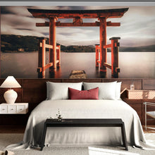 Carregar imagem no visualizador da galeria, Japanese Torii Gate Wallpaper Mural. #6723
