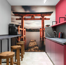 Load image into Gallery viewer, Japanese Torii Gate Wallpaper Mural. #6723
