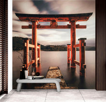 Load image into Gallery viewer, Japanese Torii Gate Wallpaper Mural. #6723
