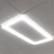 Cargar imagen en el visor de la galería, 2x4 Ft Grid Frame LED Panel / T-Bar, Selectable Wattage (40W/50W/60W) &amp; CCT (3000K/4000K/5000K) with 125LM/Watt - ETL &amp; DLC Certified
